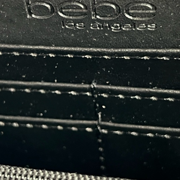 NWT BEBE JANE ZIP ARROUND WALLET WRISTLET CASE - Picture 10 of 12